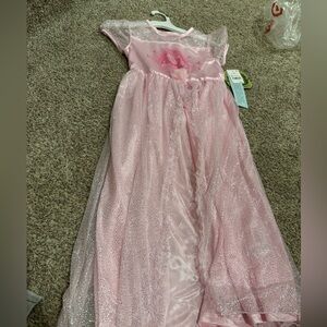 Charming Pink Wicked Glitter Kids Dress
